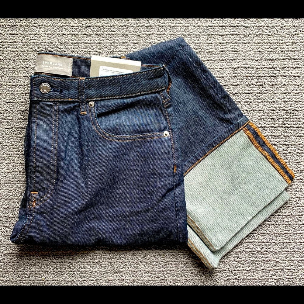Everlane High Rise Straight Jean